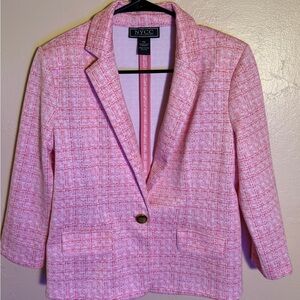 NYCC Pink Women's Preppy 90s Fashion Blazer